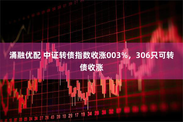 涌融优配 中证转债指数收涨003%，306只可转债收涨